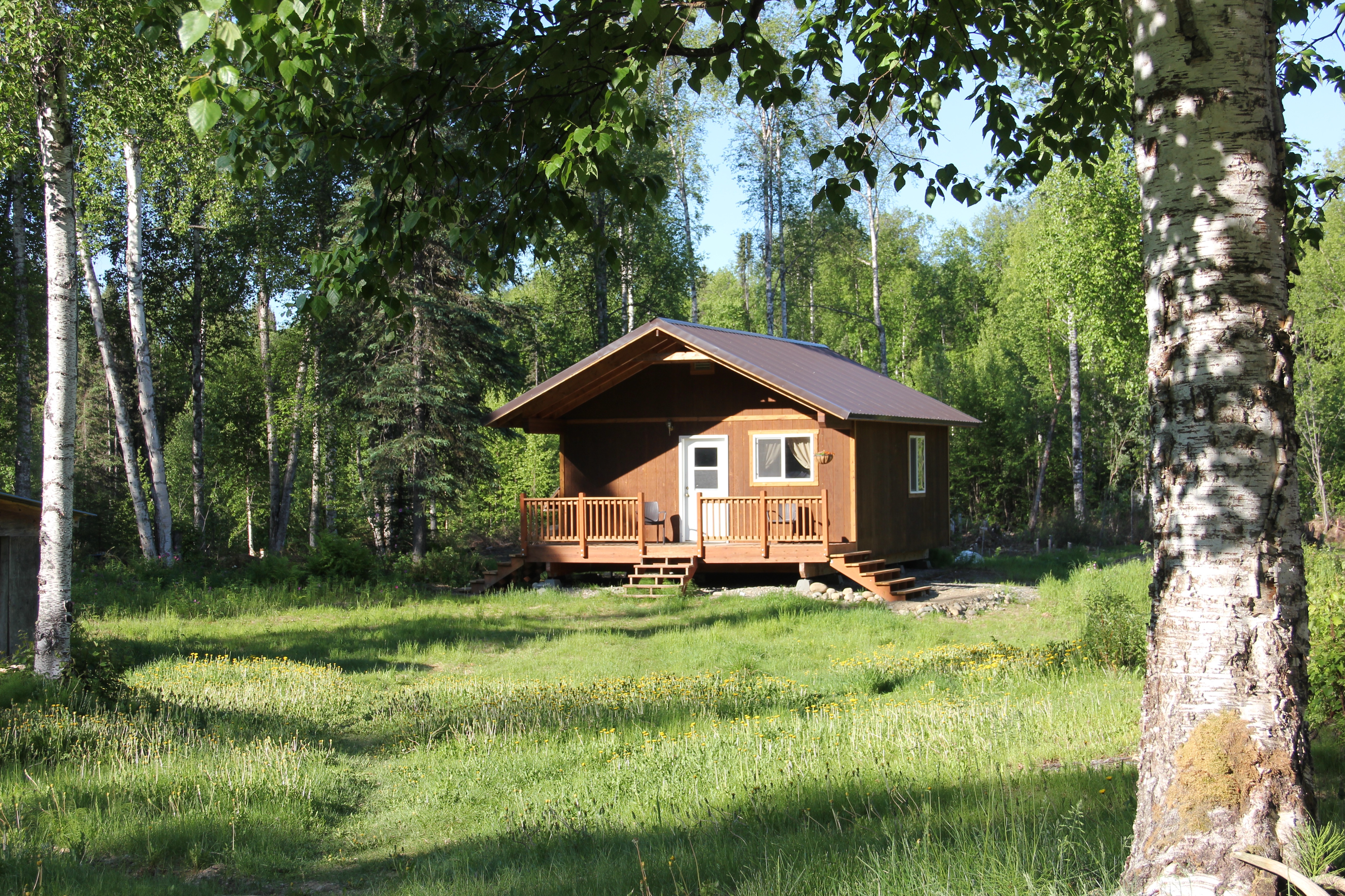 Our Talkeetna Lodging The Grove Permaculture Farm In Talkeetna